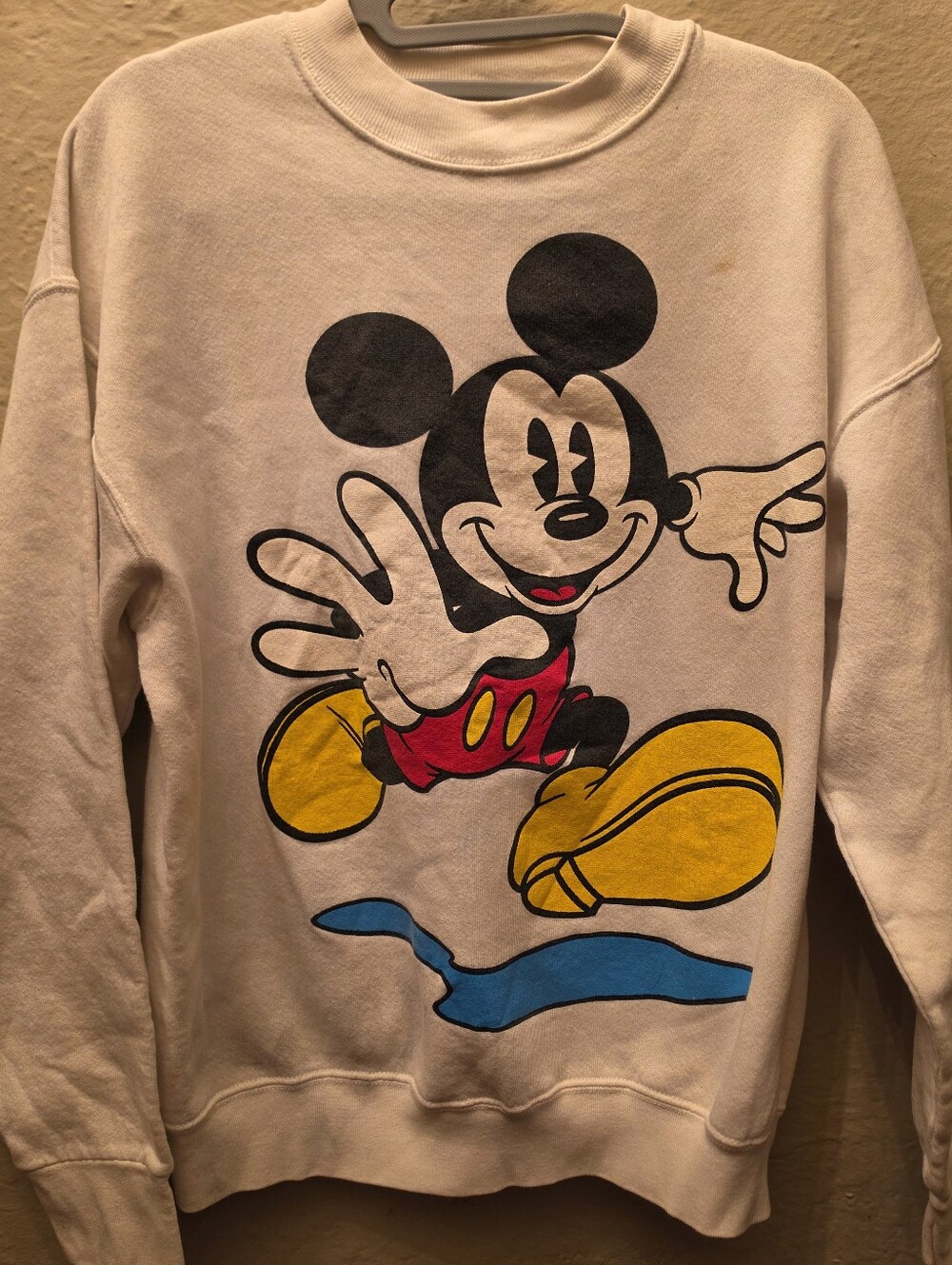Vintage Mickey & Co Disney Mickey Mouse Graphic Sweatshirt 90s White Large